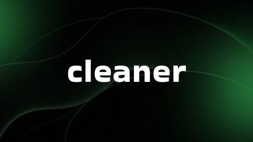 cleaner