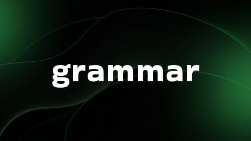 grammar