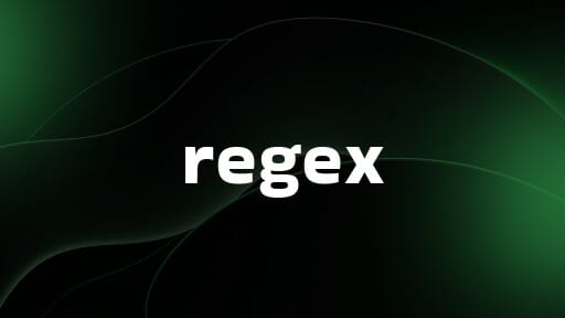 regex