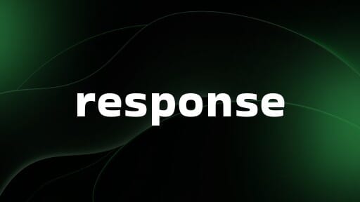 response